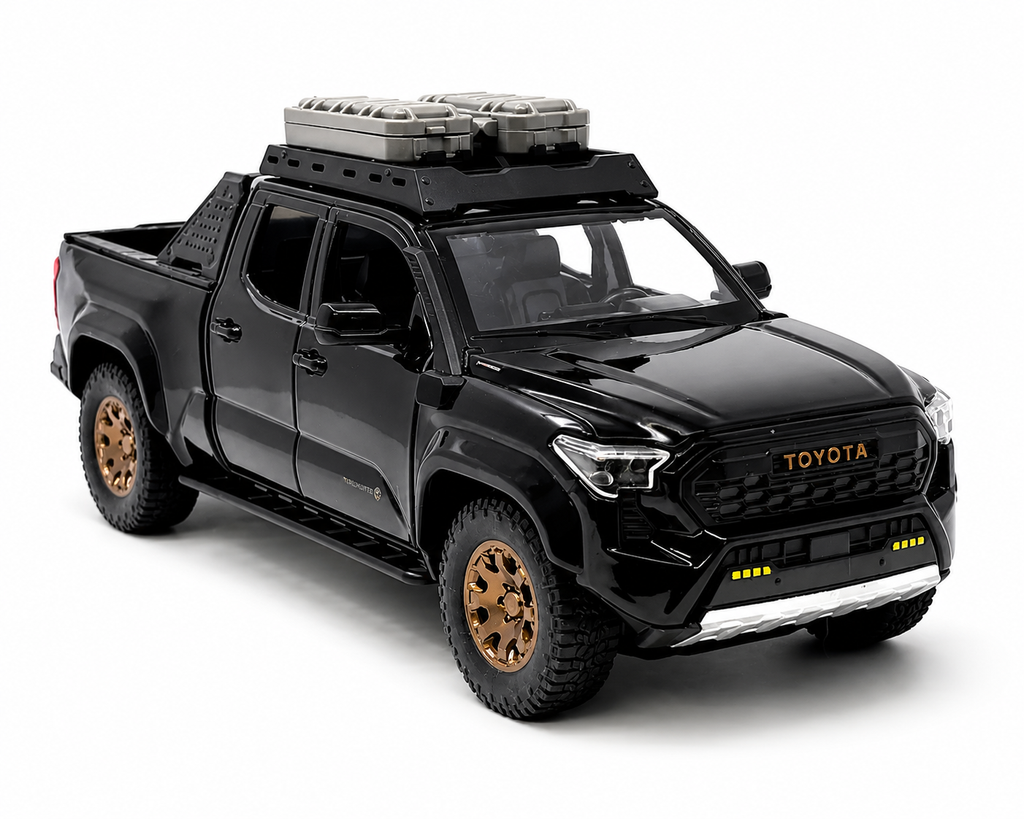2024 Toyota Tacoma Trailhunter Black 1:24 Diecast