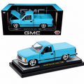 1988 GMC Sierra 1500 Custom Light Blue 1:24 Diecast Truck