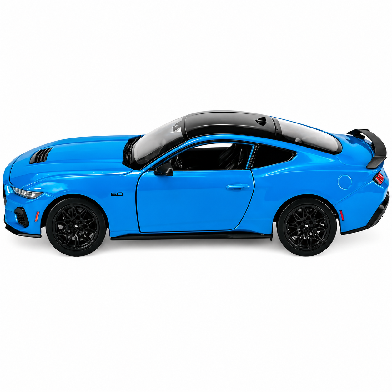 2024 Ford Mustang GT Blue 1:24 Diecast Model Car