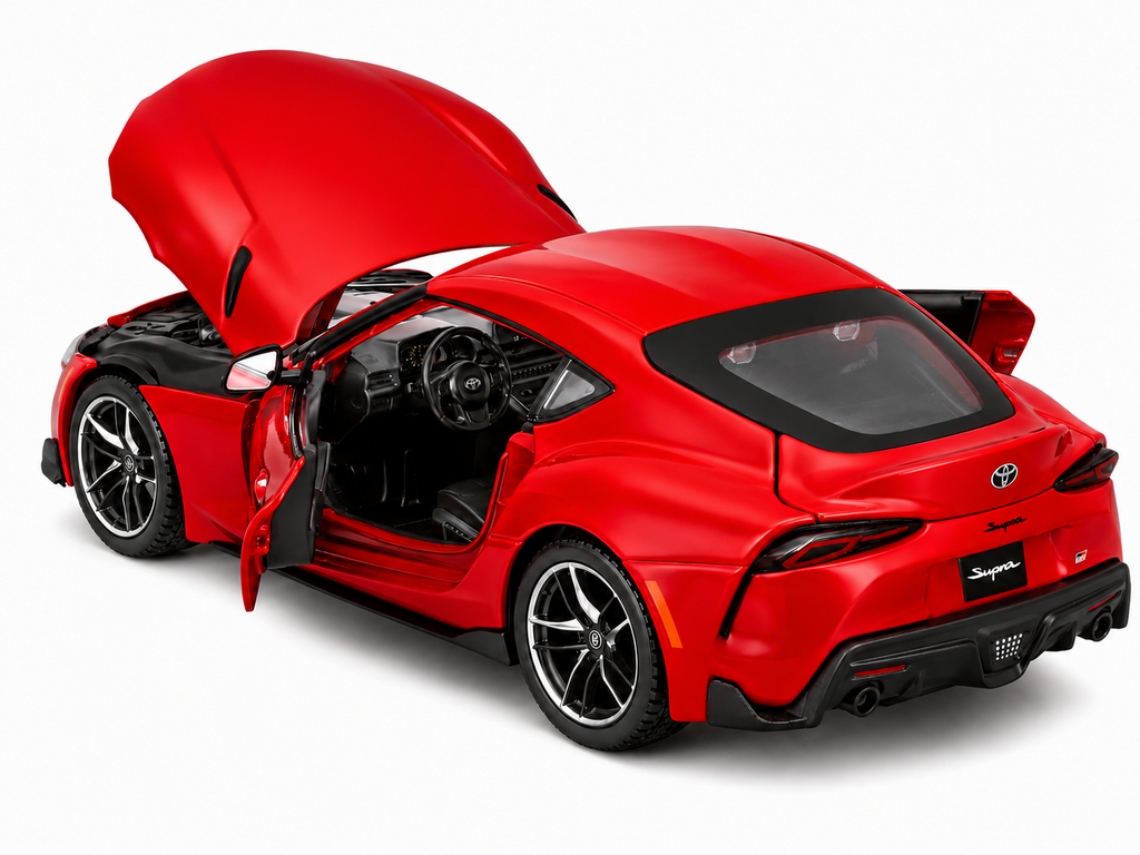 Maisto 1:24 Toyota GR Supra Red Special Edition Diecast Model