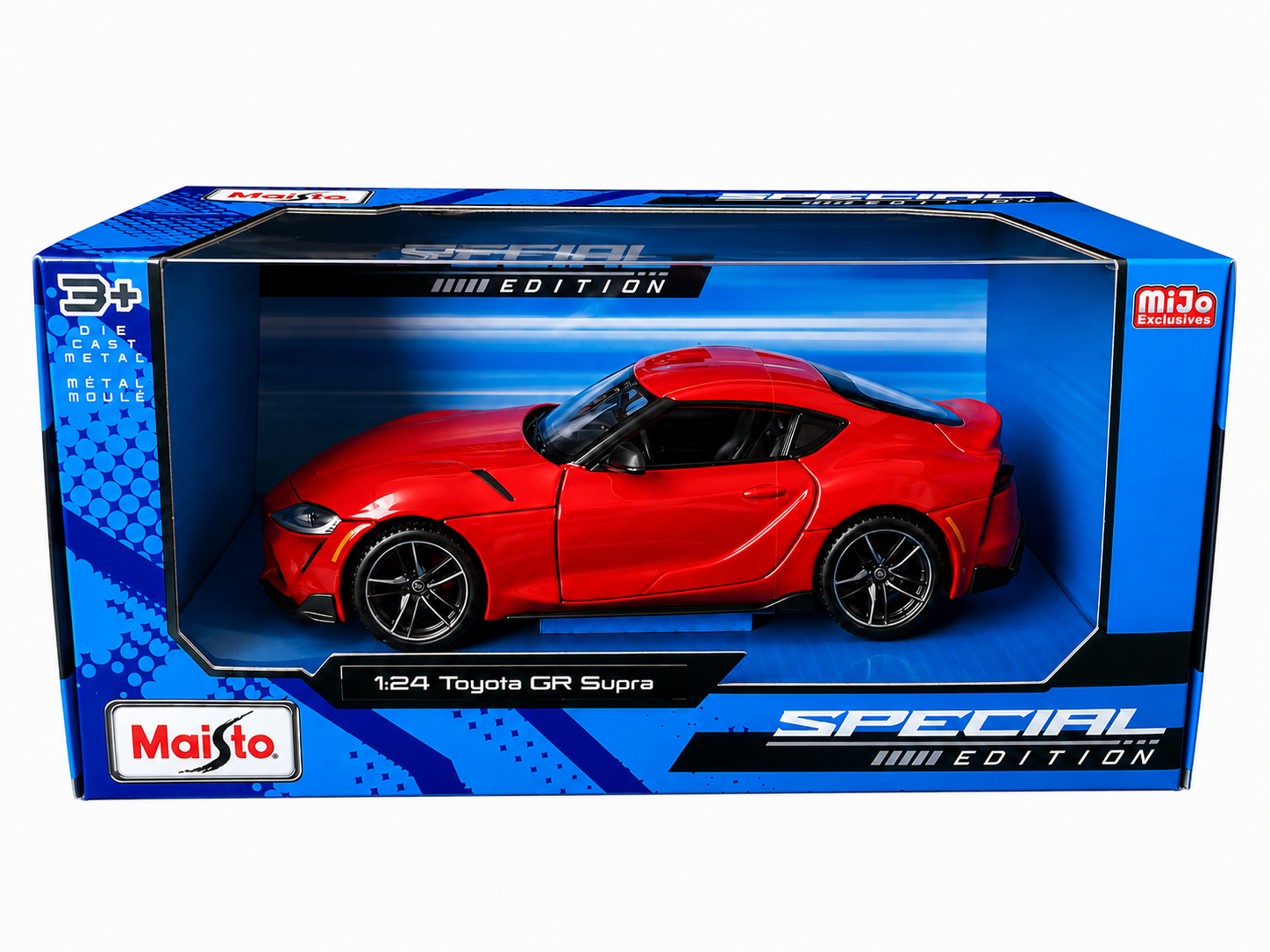 Maisto 1:24 Toyota GR Supra Red Special Edition Diecast Model