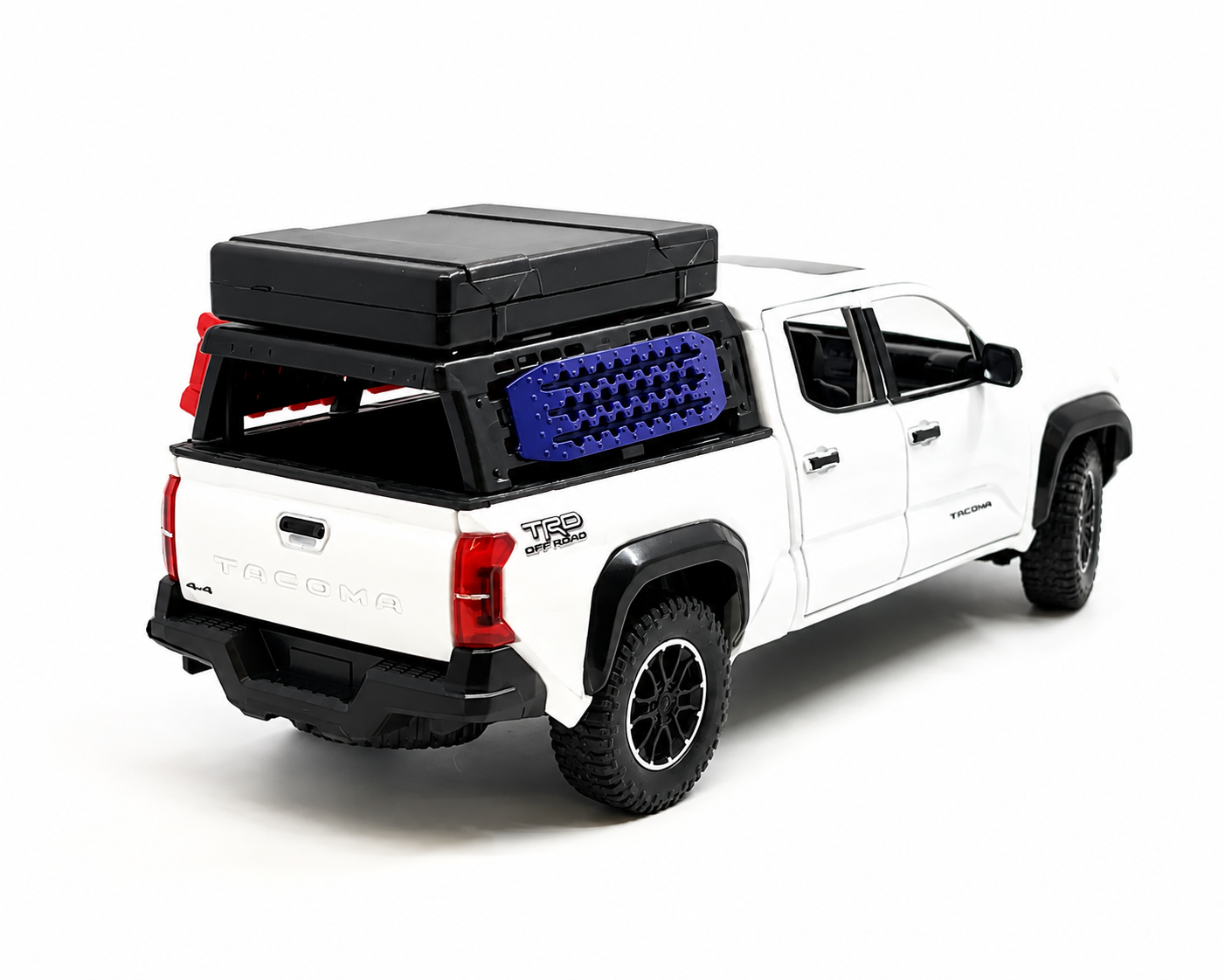 2024 Toyota Tacoma TRD Off Road White 1:24 MiJo Exclusive