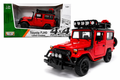 Toyota FJ40 Land Cruiser Red 1:24 Diecast 4x4 Model