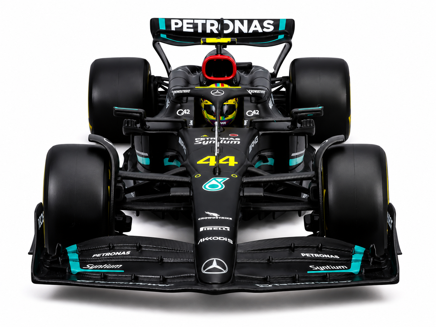 Mercedes-AMG F1 W14 E Performance #44 Lewis Hamilton 1:24 Model Car by Bburago