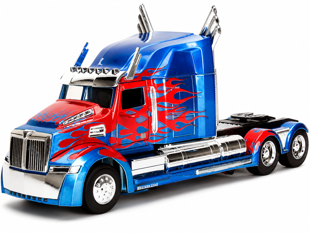 Jada 1:24 Optimus Prime Western Star 5700 XE Diecast Truck