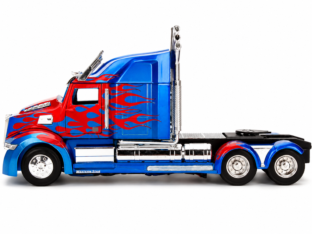 Jada 1:24 Optimus Prime Western Star 5700 XE Diecast Truck