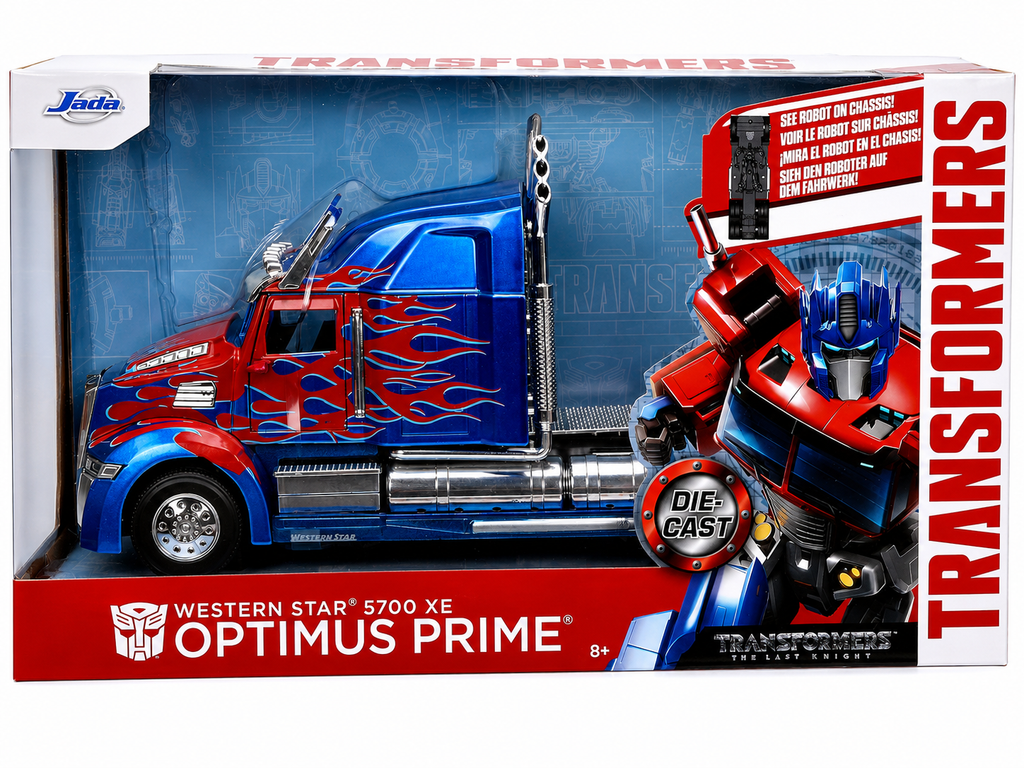 Jada 1:24 Optimus Prime Western Star 5700 XE Diecast Truck