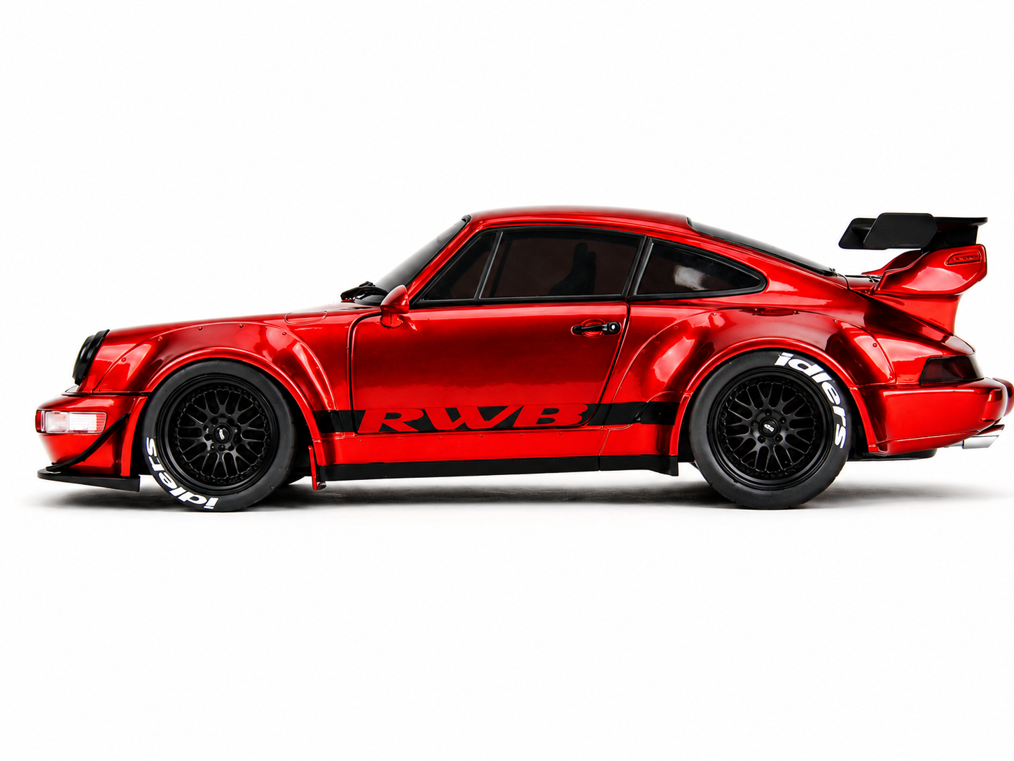 Jada Toys Pink Slips Porsche 911 RWB Rauh-Welt Begriff Red 1:18 Diecast Model Car