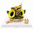 4 Real Preserved Jumbo Sunflowers – Just For You