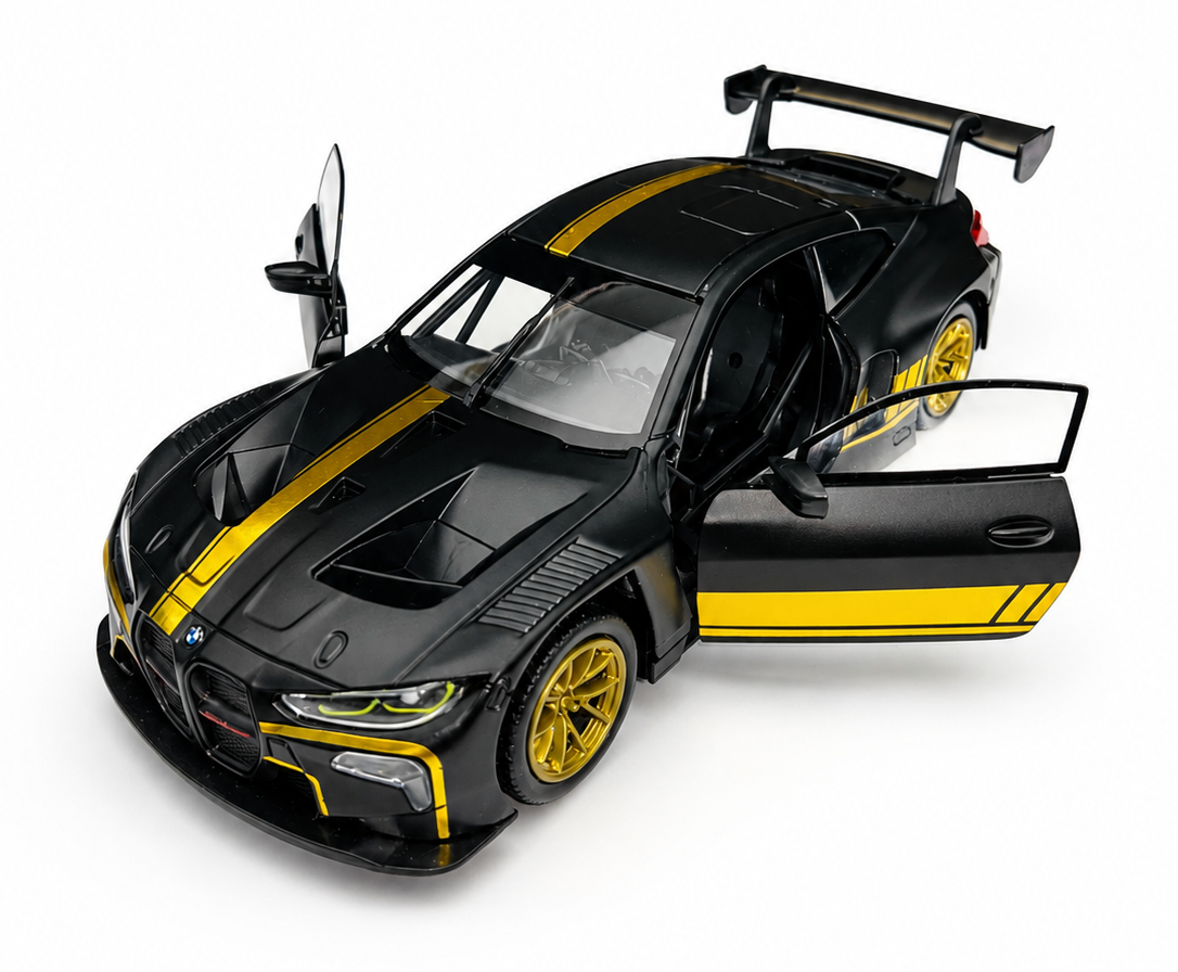Motor Max BMW M4 GT3 Midnight Eclipse 1:24 Diecast Model Car