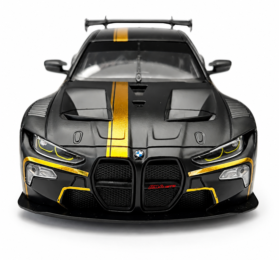 Motor Max BMW M4 GT3 Midnight Eclipse 1:24 Diecast Model Car