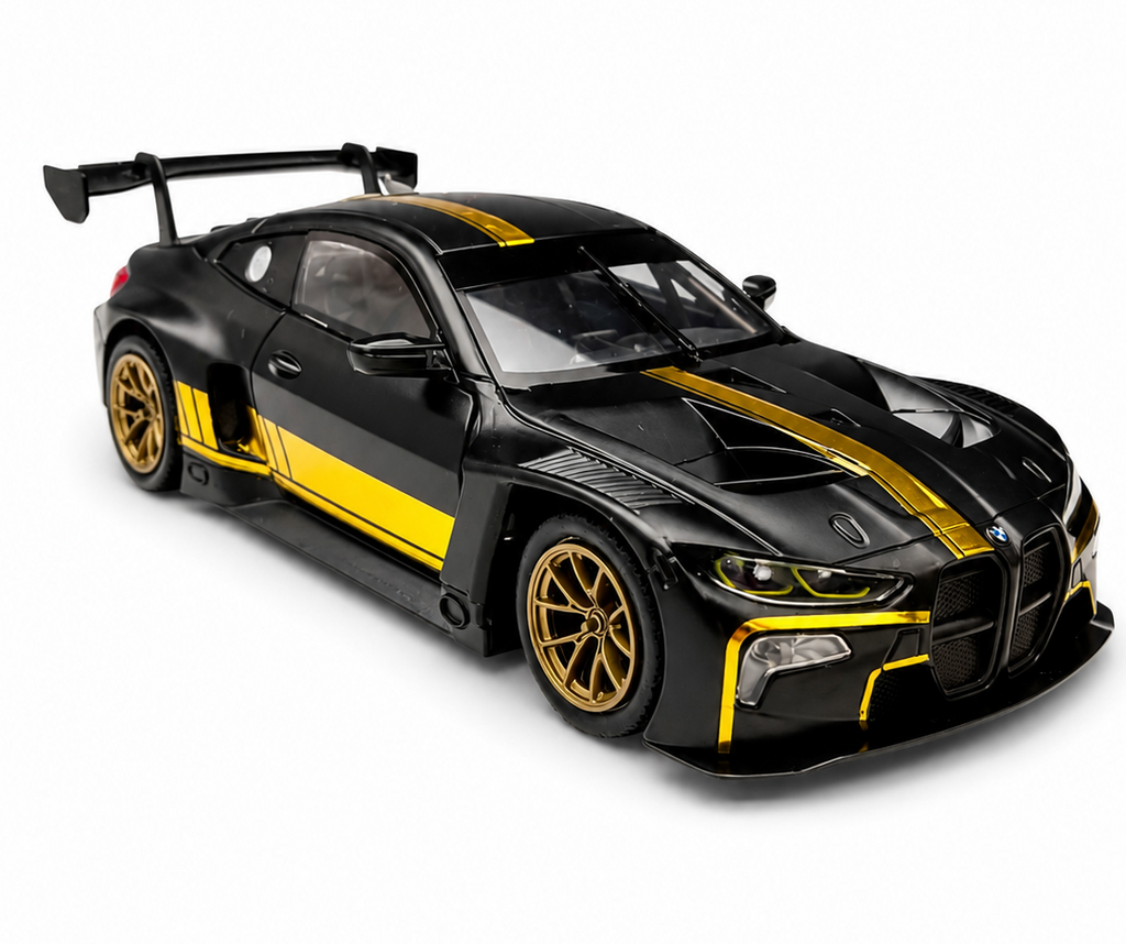 Motor Max BMW M4 GT3 Midnight Eclipse 1:24 Diecast Model Car
