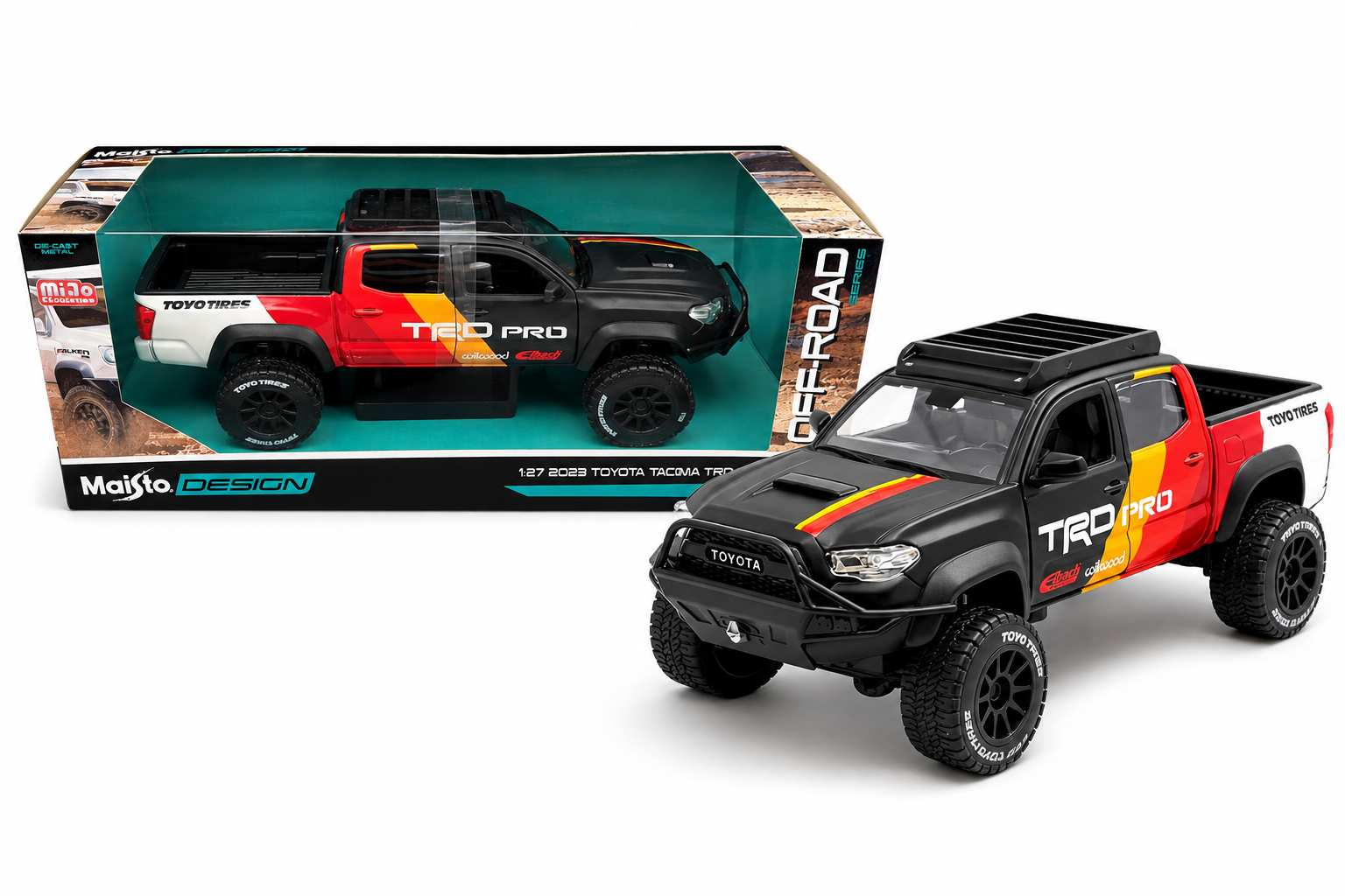 Maisto Toyota Tacoma TRD Pro Off-Road 1:27 Diecast Truck