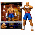 Jada Toys Street Fighter II Sagat 6" Collectible Action Figure with Accessories