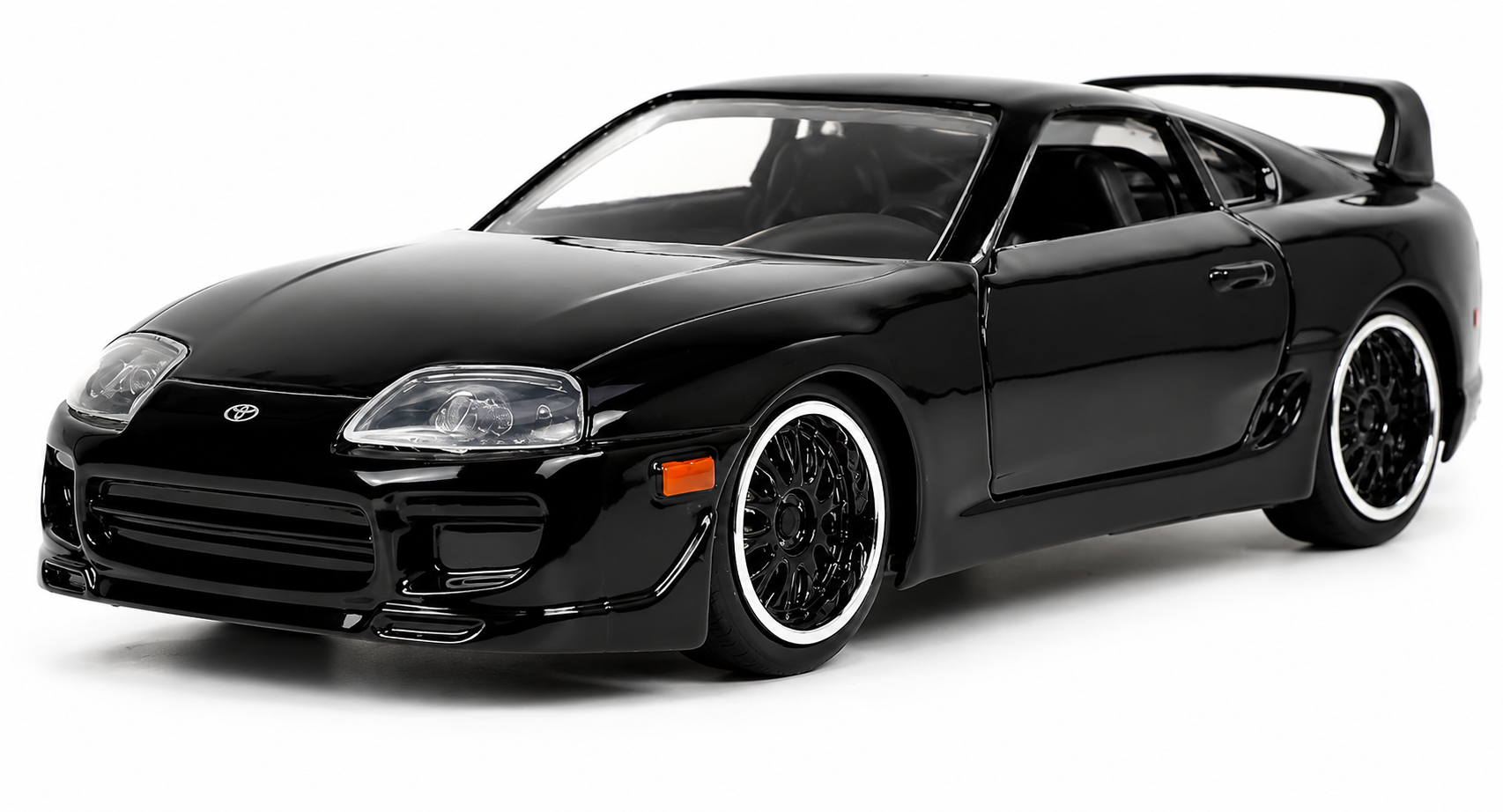 Jada Fast & Furious 1995 Toyota Supra Black 1:32 Diecast Car