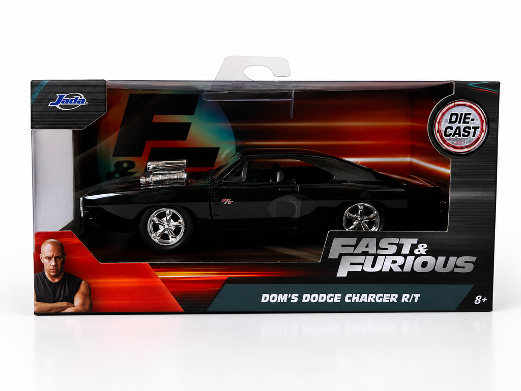 Jada Fast & Furious Dom's Dodge Charger R/T 1:32 Diecast Car