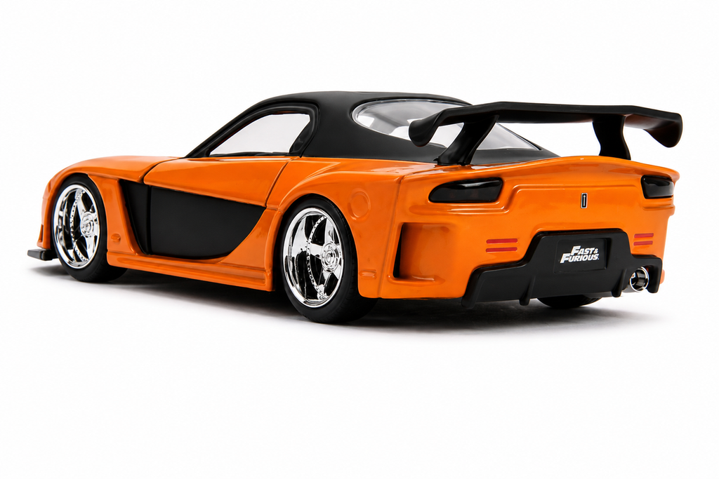 Jada Fast & Furious Han's Mazda RX-7 Orange 1:32 Diecast Car