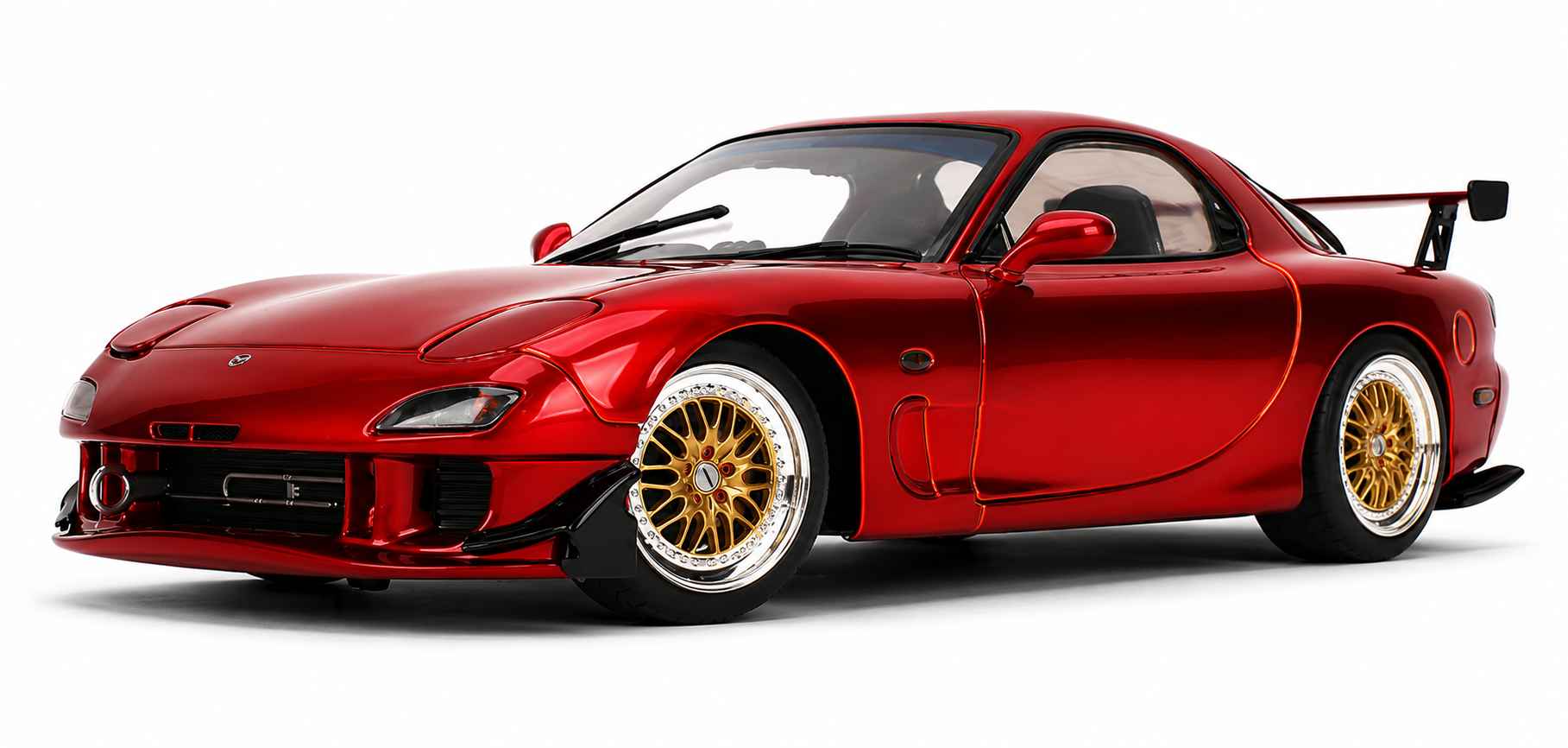 Jada Pink Slips Mazda RX-7 FD 1995 Red 1:18 Diecast Model Car