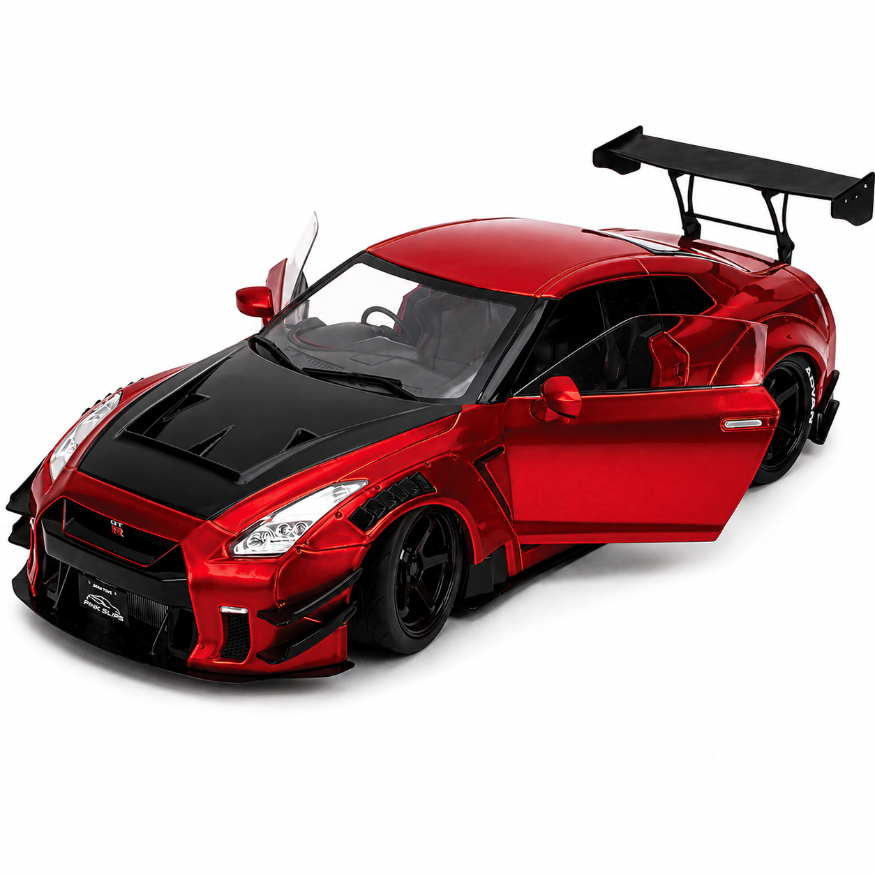 Jada Pink Slips Nissan GT-R R35 Liberty Walk 1:18 Diecast Model Car