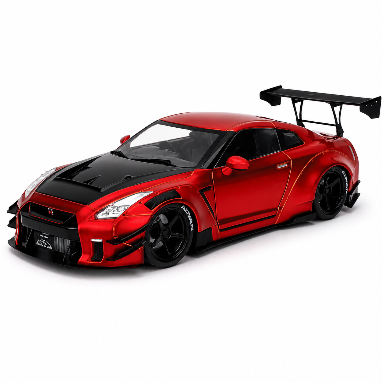 Jada Pink Slips Nissan GT-R R35 Liberty Walk 1:18 Diecast Model Car