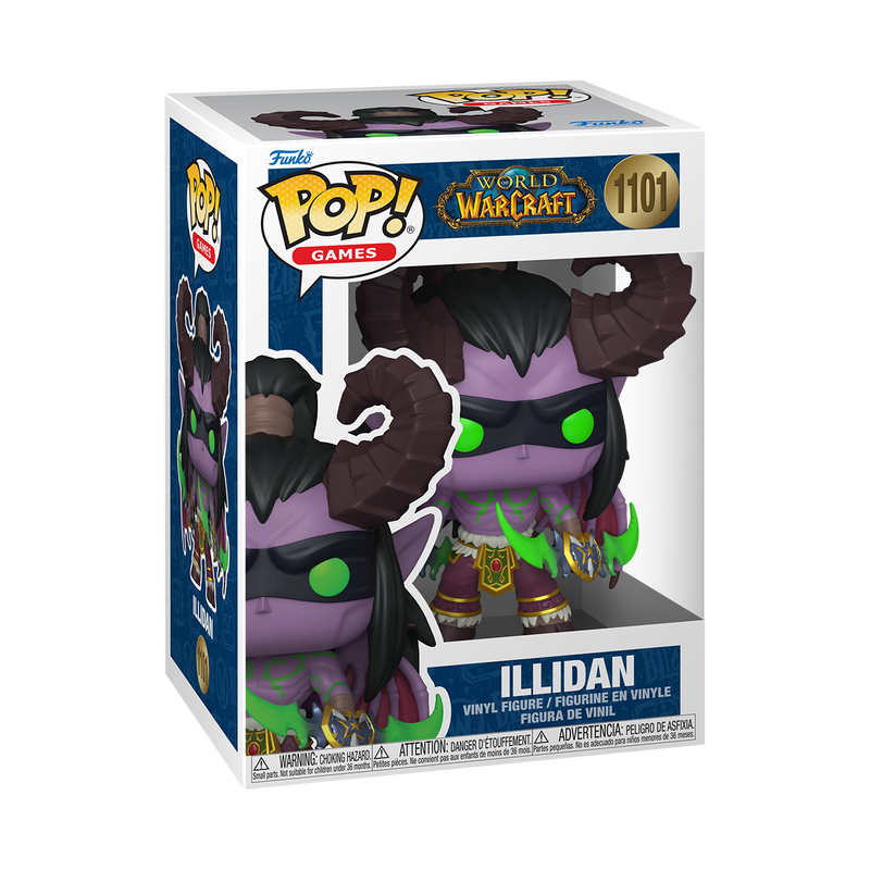 Funko Pop! Games World of Warcraft Illidan #1101 Vinyl Figure