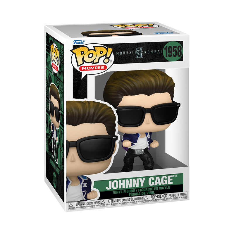 Funko Pop! Johnny Cage #1958 Mortal Kombat II Vinyl Figure