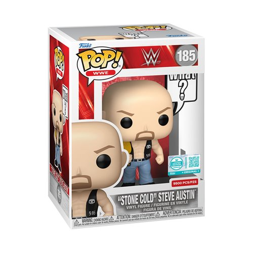 Funko Pop! WWE Stone Cold Steve Austin #185 Exclusive Vinyl Figure