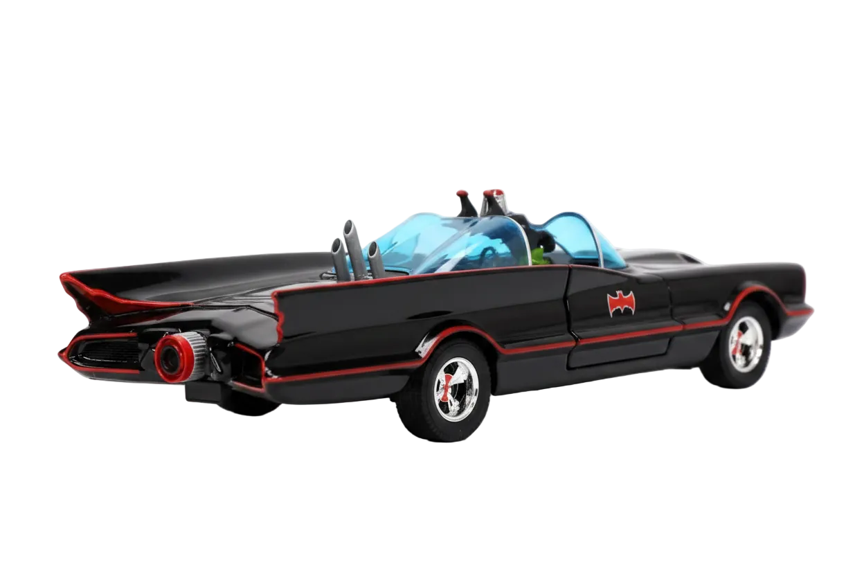 Jada Hollywood Rides Batmobile 1966 Batman 1:24 Collector Set
