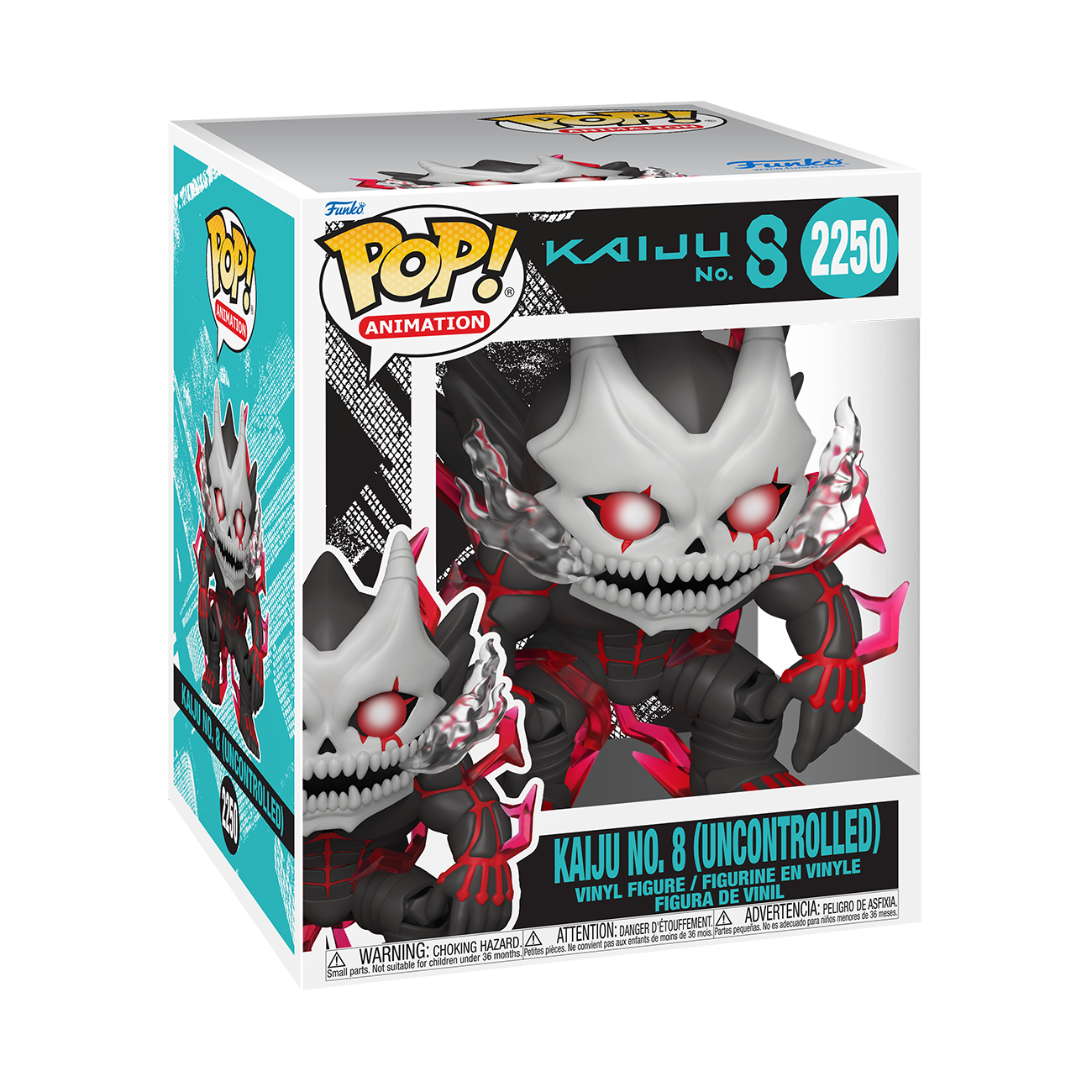 Funko Pop! Super Kaiju No. 8 (Uncontrolled) #2250 Kaiju No. 8 Figure